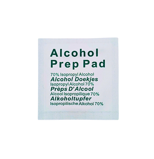 Alcohol Prep Pad - 70% Isopropyl Alcohol